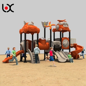 Los niños de jardín de al aire libre <span class=keywords><strong>parques</strong></span> grandes de plástico de diapositivas para la venta - Product Image 1