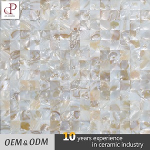 Baño fabricante cocina backsplash <span class=keywords><strong>pared</strong></span> <span class=keywords><strong>blanco</strong></span> Madre de la perla Shell mosaico - Product Image 1