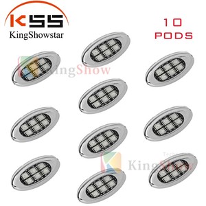 Xe Máy SUV Thay Đổi Màu Sắc Đầy Màu Sắc 10 Pods Đèn Led Dây Hệ Thống Chiếu Sáng Xe Máy Với Blue-Tooth APP Control - Product Image 4