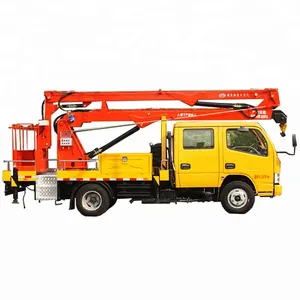 16m Dongfeng street lights maintenance truck mounted aerial work platform