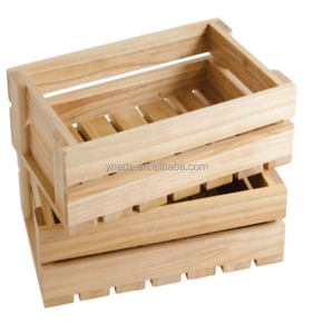 Antique Wood small crates for fruit and vegetable wooden wine crate