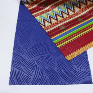 100% Polyester Fabric African Bazin Riche Fabric Jacquard Shadda dyed Cheapest 2021 Home Textile