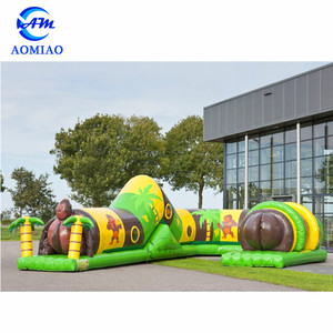 Dernier parcours d'obstacles gonflable pour enfants avec château gonflable pour bébé avec matériau en PVC et ventilateur intégré comprenant des kits <span class=keywords><strong>de</strong></span> réparation - Product Image 2