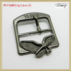 buc9598 25mm señoras negro broche de cinturón de hebilla con el águila - Product Image 1