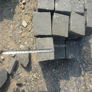 Đá Granite tự nhiên đá Bazan giá rẻ để bán zhangpu đen bên ngoài lát đá đen Cobble đá - Product Image 1