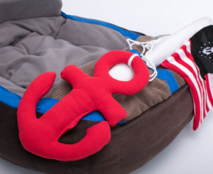 Accessoires pour animaux de compagnie, lits pour animaux de compagnie en forme de <span class=keywords><strong>bateau</strong></span>, doux et confortables pour chiens et chats - Product Image 6