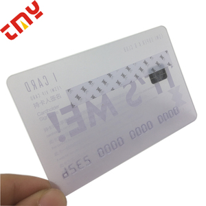 Tùy Chỉnh Thiết Kế Trống Pvc Id <span class=keywords><strong>Card</strong></span>, Minh Bạch Thẻ Kinh Doanh Lụa Màn Hình In Ấn Với Embossed Sreial Số - Product Image 5