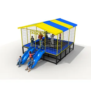 Trẻ Em Và Trượt Cho Thuê Ngoài Trời Miễn Phí Ngoài Trời Long Park <span class=keywords><strong>Trampoline</strong></span> Với <span class=keywords><strong>Tent</strong></span> - Product Image 1