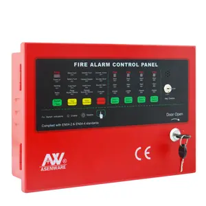 Lpcb Bersertifikat Konvensional Facp Fire Alarm Control 4 Zona Panel