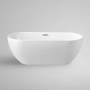 Bath Tub Bath Tub Aifol 2024 New Design Bathroom Freestanding Acrylic Plastic 69 Inch Indoor Cleaning Bath Tub Bathtubs For Adult