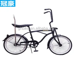 Colore nero sport beach cruiser bici lowrider bike