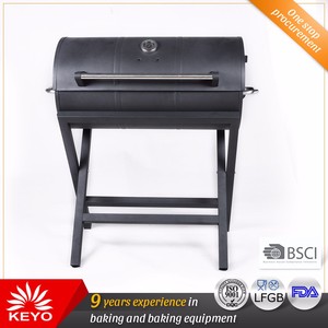 Limpiar fácilmente Diseños de Carbón Equipo de <span class=keywords><strong>Camping</strong></span> Al Aire Libre Barbacoa de Acero Inoxidable Parrilla de Barbacoa <span class=keywords><strong>Barril</strong></span> - Product Image 2