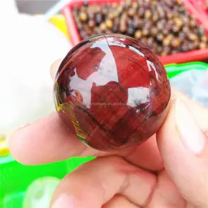 Belgium crystal ball natural red tiger eye stone price