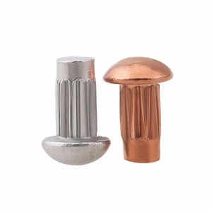 Klinknagel Koper 6x12 mm Koperen bevestigingsmiddel die bestaat uit e
