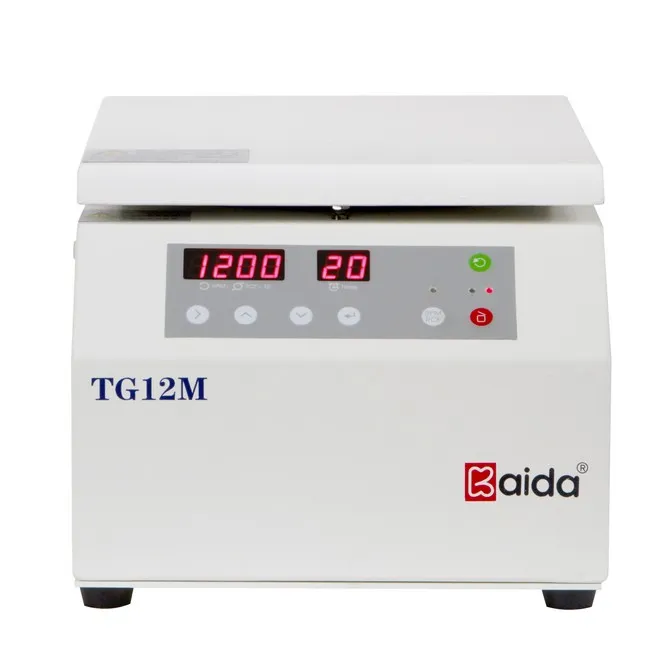 KAIDA TG12M bench top high speed 24 capillary tubes micro hematocrit centrifuge with reader