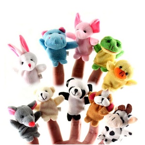10 Marionetas <span class=keywords><strong>de</strong></span> <span class=keywords><strong>Dedo</strong></span> <span class=keywords><strong>de</strong></span> Peluche <span class=keywords><strong>de</strong></span> Animales: Perro, <span class=keywords><strong>Gato</strong></span>, Conejo - Product Image 1