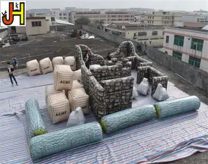 ชุดบังเกอร์เพนท์บอลแบบเป่าลม26ชิ้น,ชุดบังเกอร์เพนท์บอลพองลมสไตล์ Barrier - Product Image 3