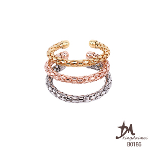 กำไลข้อมือ B0186ทองแดงสามสี - Product Image 2