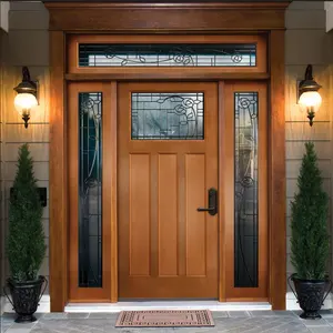 Puerta principal de madera de teca diseño/diseñador sunmica puerta de madera patrones