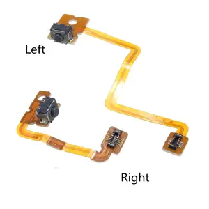 Yeni en iyi fiyat sol sağ omuz düğmesi esnek kablo için 3DS tamir L/R anahtarı Video oyunu aksesuarları