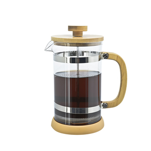 New Arrival All Size Bamboo Cover and Knob Cafetiere , Tea and <strong>Coffee</strong> <strong>Plunger</strong> , French Press - Product Image 4