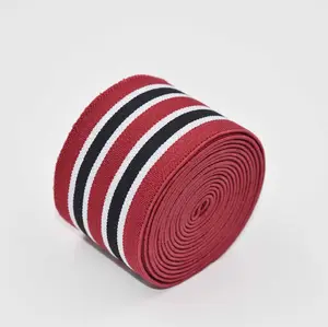 Nero/Rosso piatto di gomma fascia cinghie elastiche Per Le Scarpe
