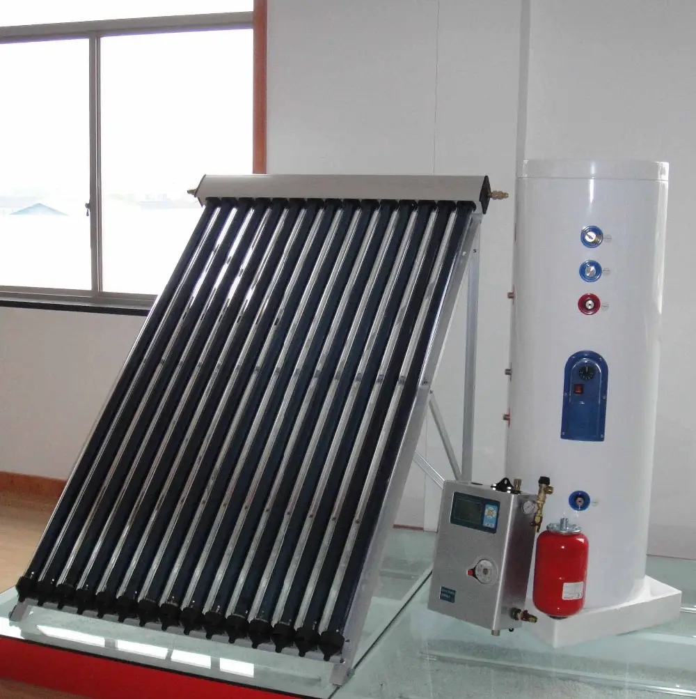 太陽熱温水器を作る分割接続タイプとバッチ/ICS (パッシブ) 暖房システム