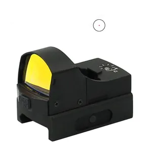 Low Power Compact 1x 17x24 Tactical Dot Sight Red Dot Reflex Sight Scope