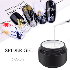 Nail Spider Gel Web Painting Creative Nail Art Gel UV Wire Drawing elasticità Point Line Soak Off Gel Spider vernice - Product Image 2