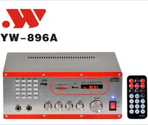 Amplificador de potência automotivo usb/sd/fm, YW-896A