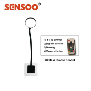 Uso Múltiple cuello flexible LED portátil enchufe de pared para el hotel - Product Image 4