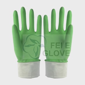 Bajo <span class=keywords><strong>precio</strong></span> spary flocado latex guantes domésticos - Product Image 4