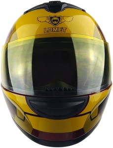 CASQUE de MOTO DOT CERTIFIÉ IRON MAN CONCEPTION UNIQUE CASQUE INTÉGRAL MOTO - Product Image 4