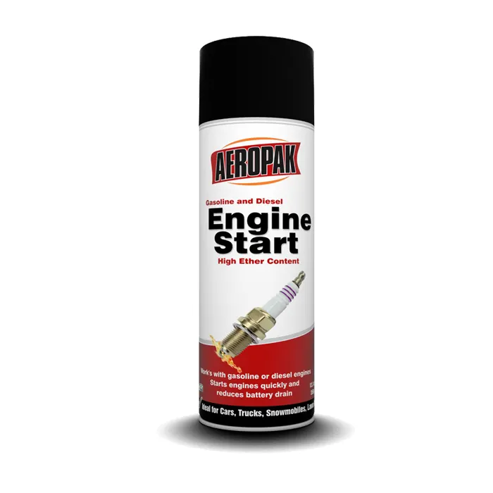 AEROPAK 500ml car care products Starting Fluid Engine Starter for low temperature