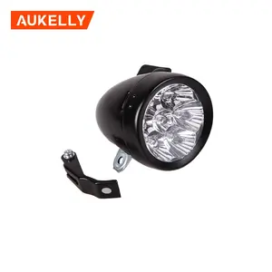 7 Led Fiets Koplamp Fiets Voorlicht Retro Vintage Zaklamp Lampen