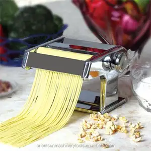 stainless steel manual home pasta noodle maker