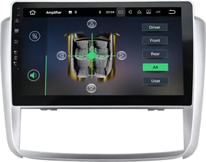 PX5 4 + 32G Android 9 IPS 2.5D 9 Inci Mobil GPS Navigasi Sistem untuk Zotye Z300 dengan Radio video Stereo DSP DAB