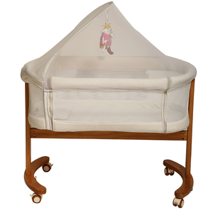 Baby Box Zanzariera Naturale di Legno Disegni <span class=keywords><strong>Culla</strong></span> - Product Image 4