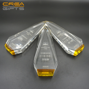 Cristal de alta calidad personalizado Premio trofeo con nombre grabado - Product Image 6