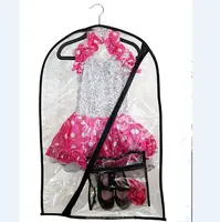 Bags for Less Clear Heavyduty 4.5 Mil Wedding Dress Garment Bag