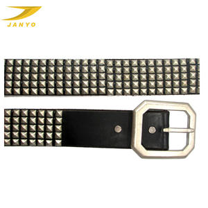 2021 CINTURÓN DE <span class=keywords><strong>HOMBRE</strong></span> Cinturón de cuero con tachuelas de estilo vaquero de alta calidad a granel Cinturones de cuero sólido para <span class=keywords><strong>hombre</strong></span> - Product Image 6