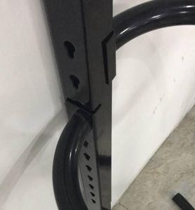 Portabiciclette <span class=keywords><strong>da</strong></span> <span class=keywords><strong>Interno</strong></span> in Acciaio, Supporto a Gravità per Due Biciclette, per Garage e <span class=keywords><strong>Casa</strong></span> - Product Image 4
