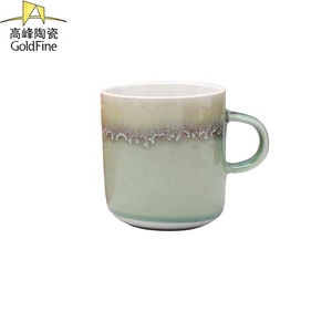 Tazas de porcelana con esmalte reactivo para el hogar, tazas de café de cerámica para jardín, regalos navideños, novedad de <span class=keywords><strong>2022</strong></span> - Product Image 3