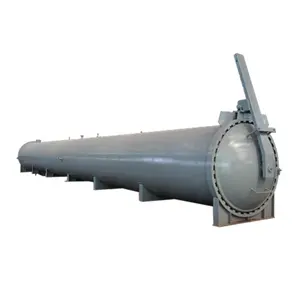 Industrial Autoclaves for AAC Plant Bricks Rubber and Wood preservation