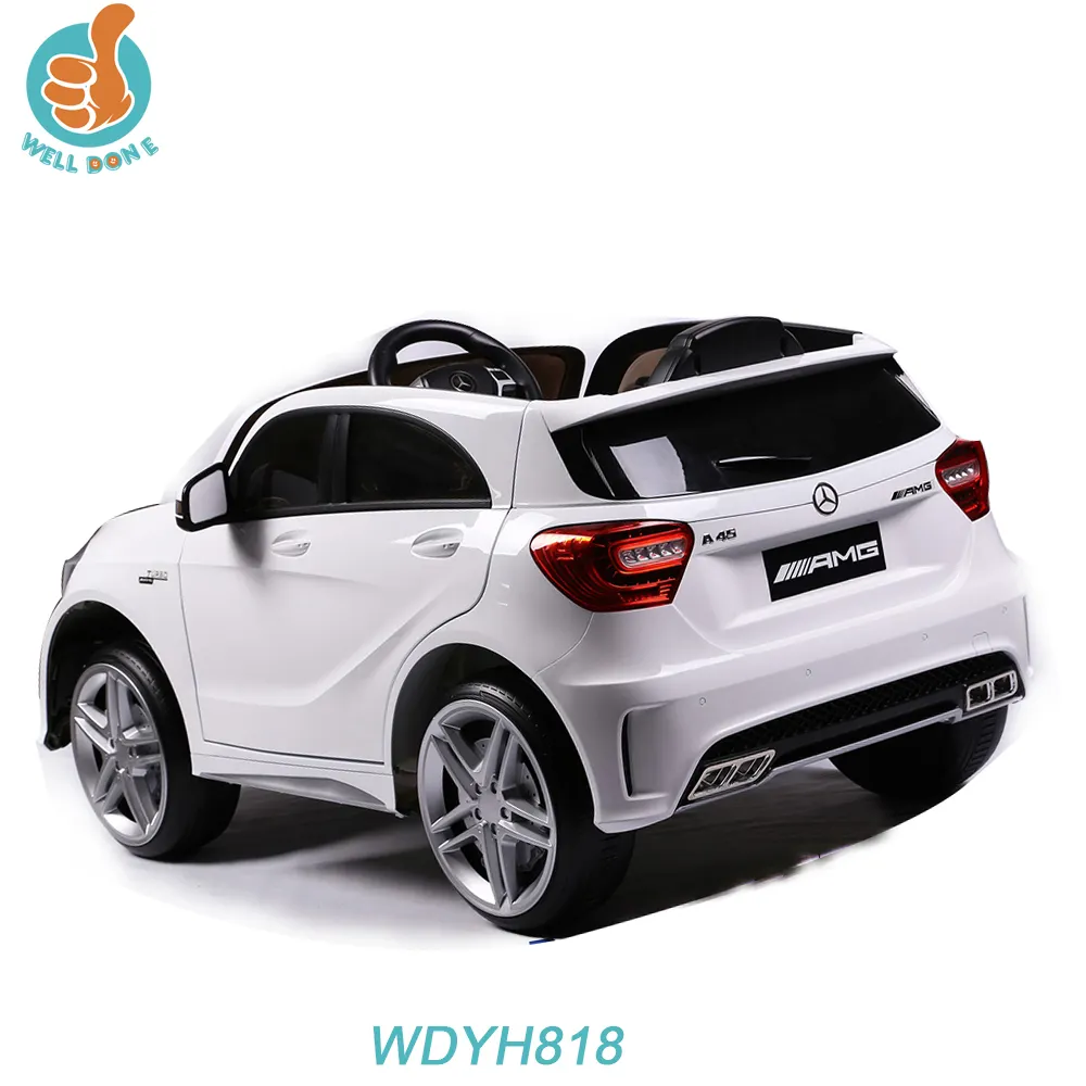 WDYH818 a buon mercato 12 v bambini batteria auto giro su macchinine elettriche azionato telecomando seggiolino auto protezione bambino