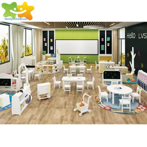 Scuola materna mobili aula mobili per bambini di studio per bambini tavolo e sedia