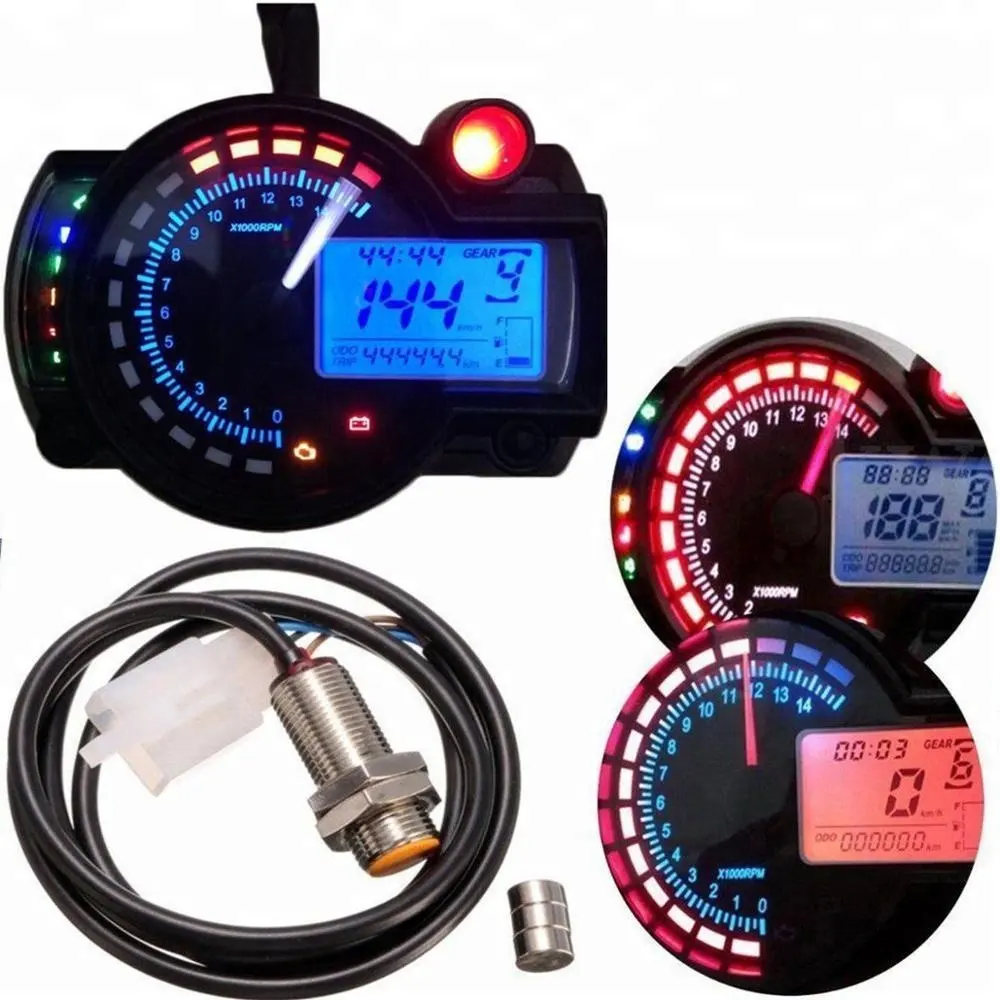 Fabrik preis universal einstellbare mehrzweck digitale LCD display tachometer für verkauf