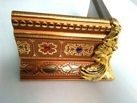 1 coin de fleur de moulage de fleurs, pour connecter l'intérieur arabe, 14 pièces