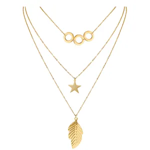 Xuping fashion 18k gold plated jewelry custom necklace, new designs pendant necklace, set jewellery choker necklace