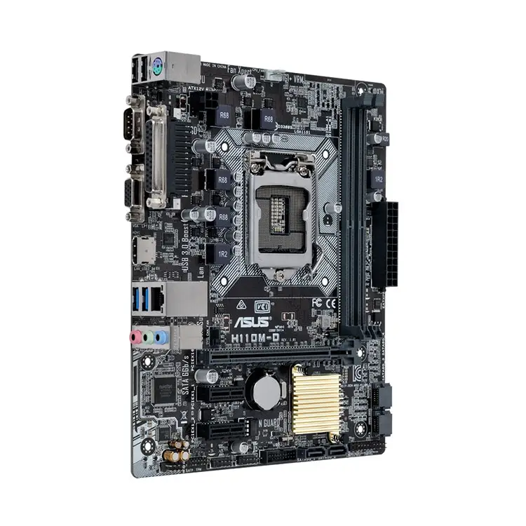 ASUS Intel H110M-D 32GB DDR4 LGA1151 micro-ATX Desktop Gaming Motherboard